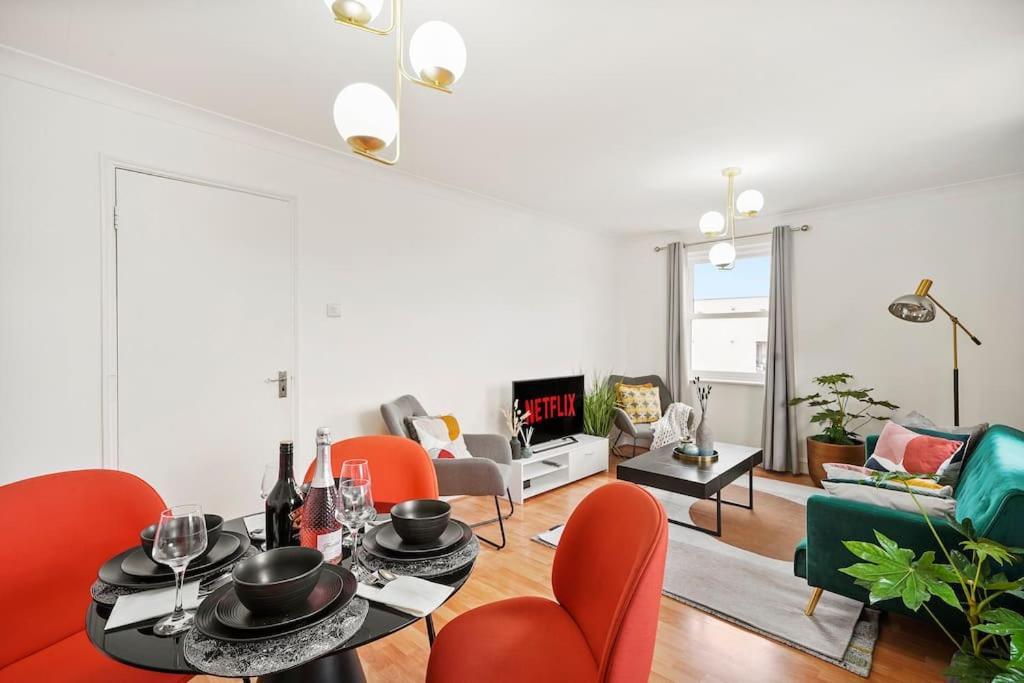 Cosy Apartment 5 Guests 3 Beds 1 Sofa Bed Lewisham London Exterior foto